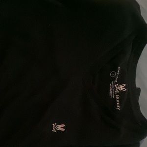Men psycho bunny shirt black